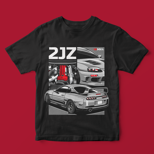 2JZ Engine t shirt india