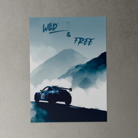 automotive art poster for sale india 