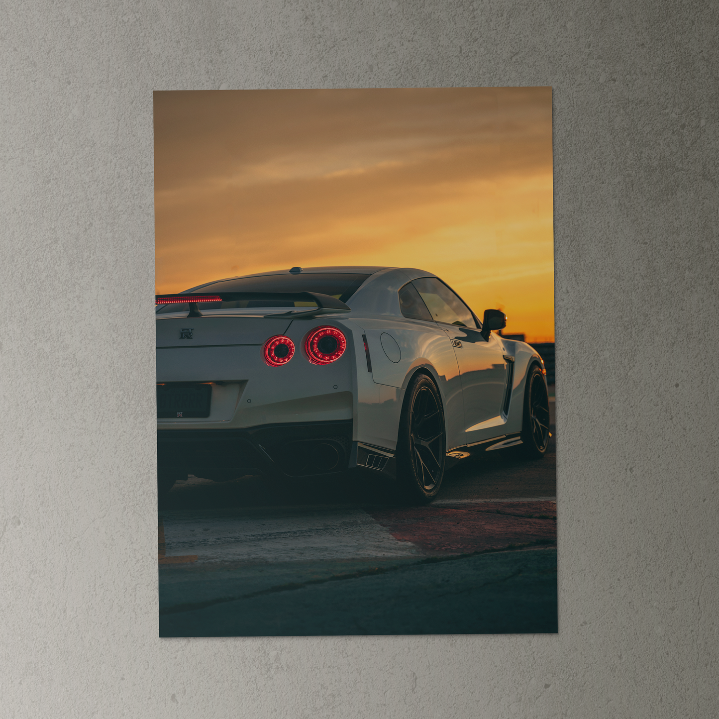 nissan gtr poster india