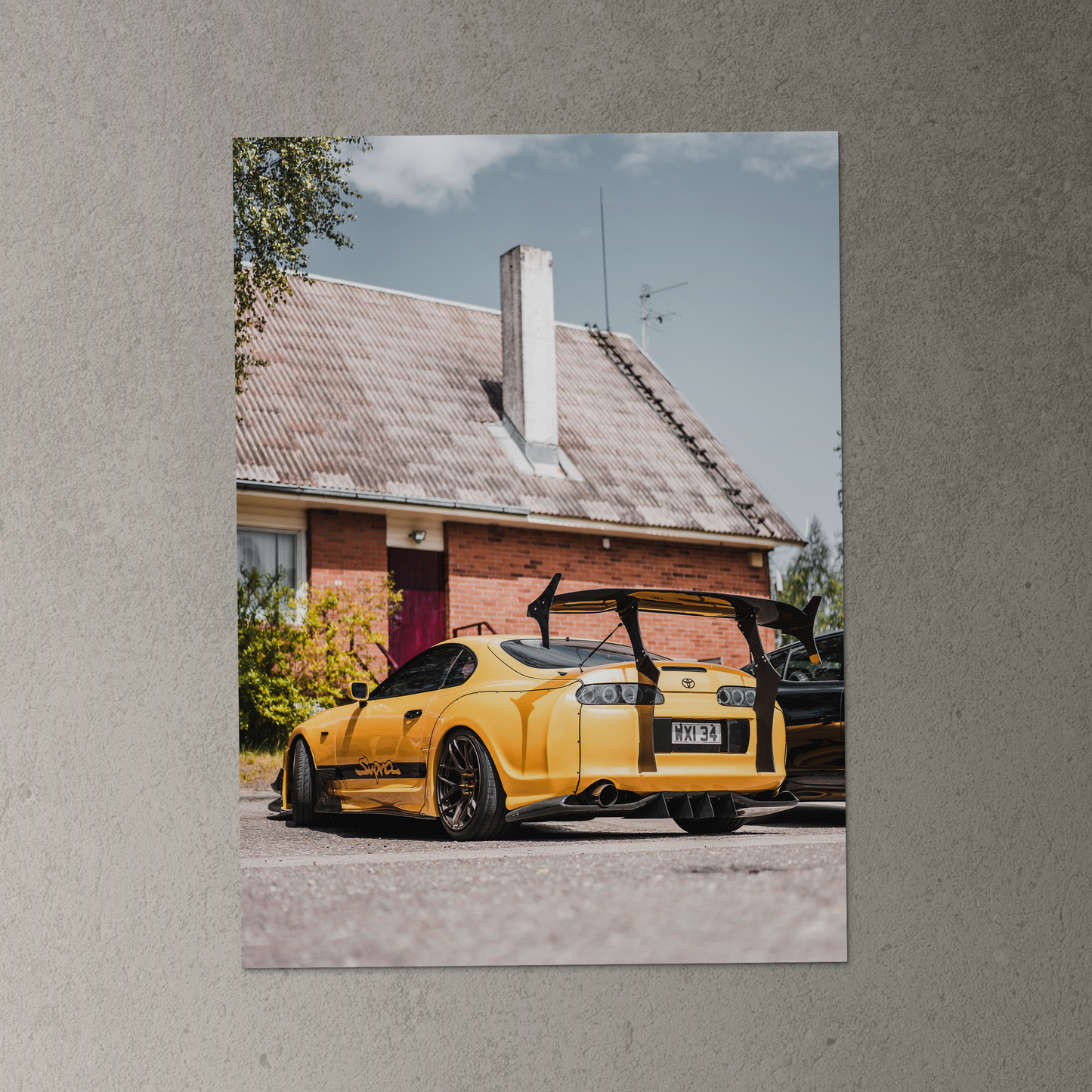 yellow supra poster india