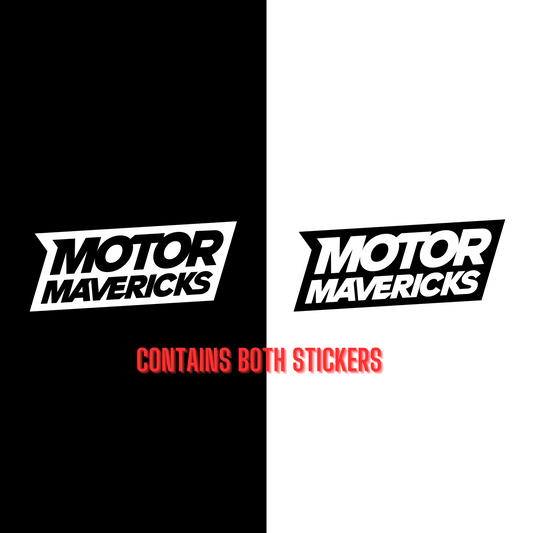 motor mavericks stickers